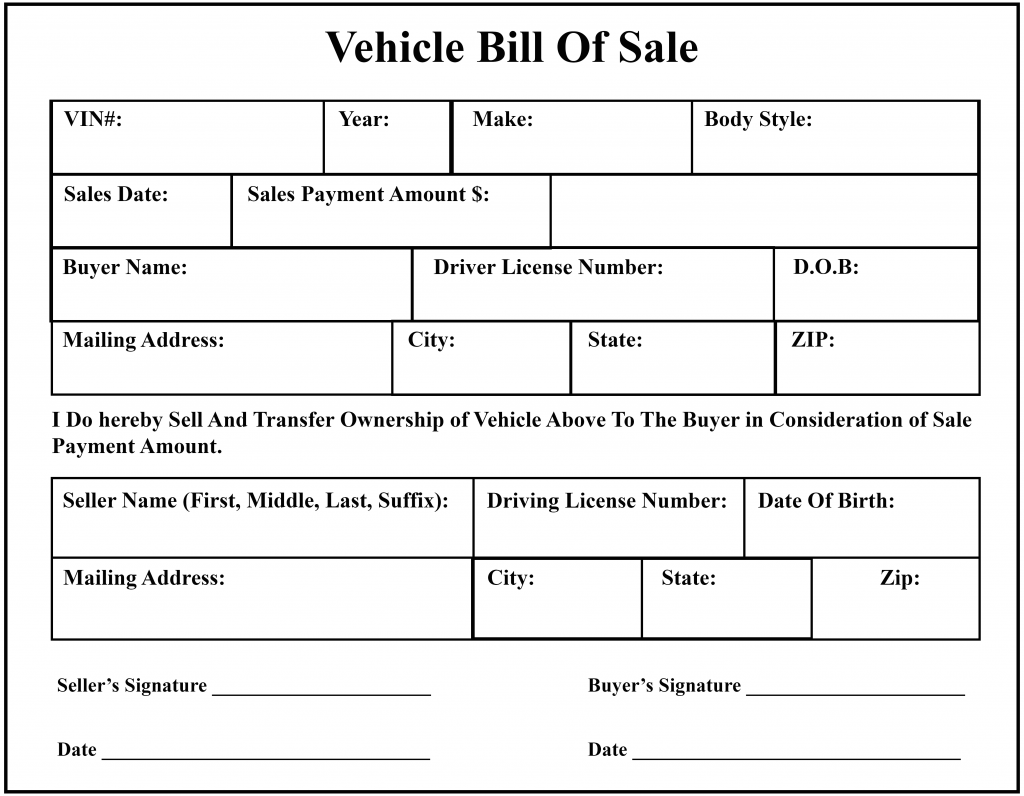 Georgia Bill Of Sale Form For DMV Car Boat PDF Word Georgia Bill Of Sale Form For DMV Car Boat PDF Word
