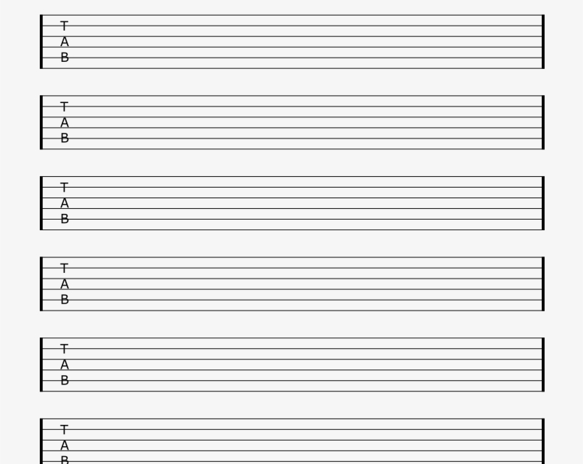 Guitar Blank Tab Sheets Free Printable