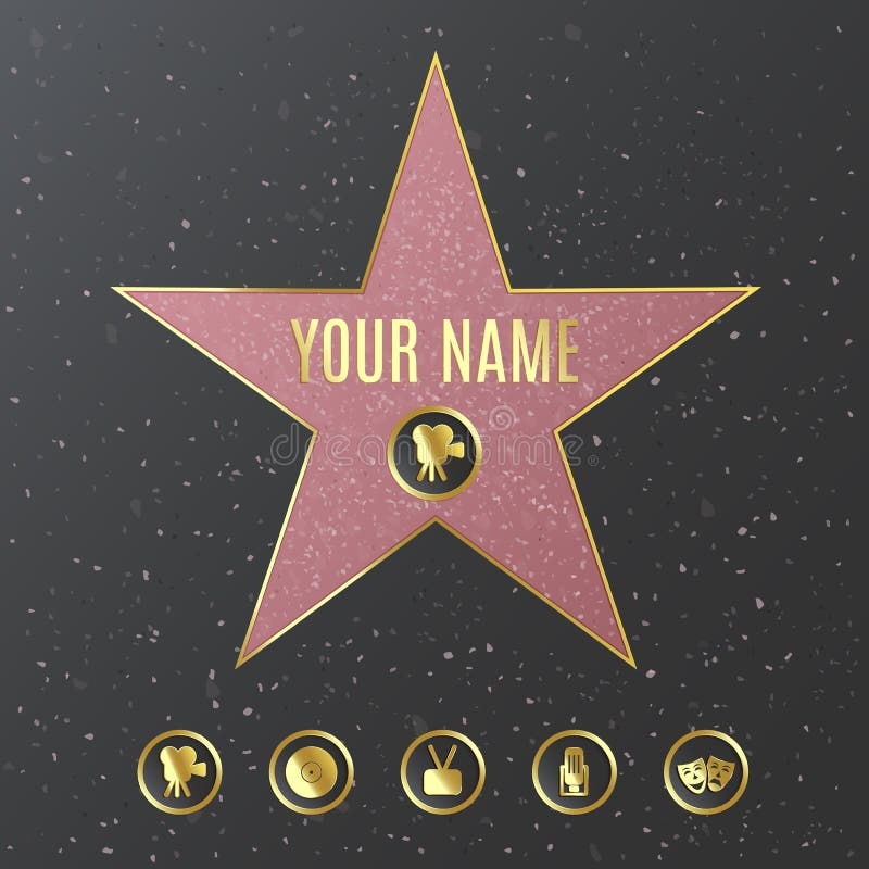 Blank Printable Walk Of Fame Star