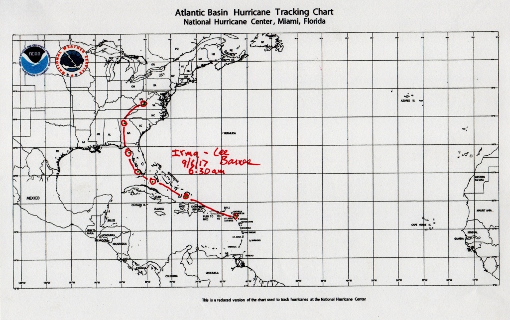 Hurricane Tracking Maps Printable