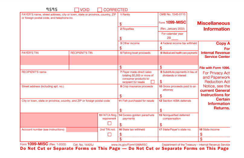 Irs 1099 Form 2025 Printable Angus Behrend