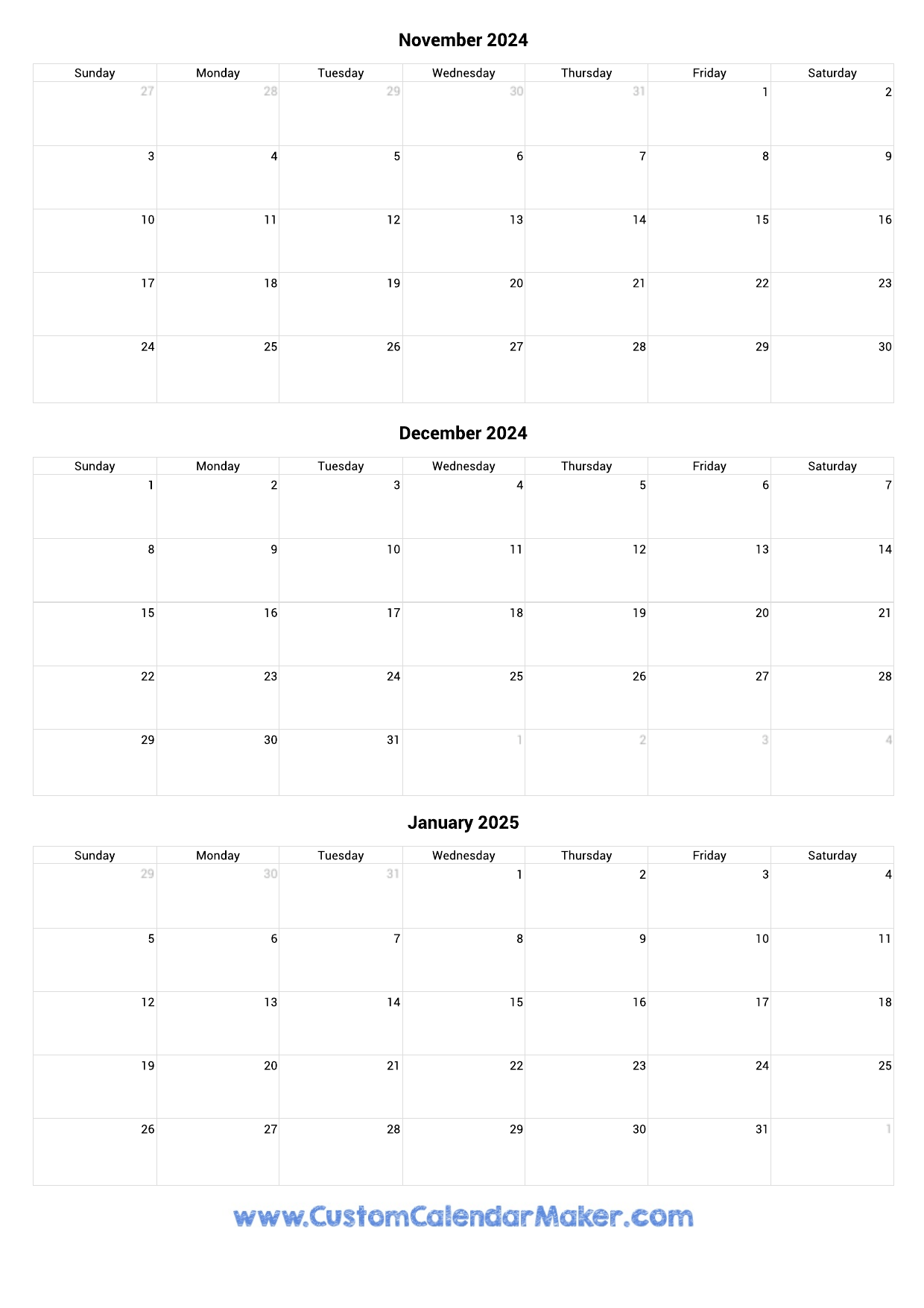 January Through May 2025 Calendar Printable Julian McCarron January Through May 2025 Calendar Printable Julian McCarron