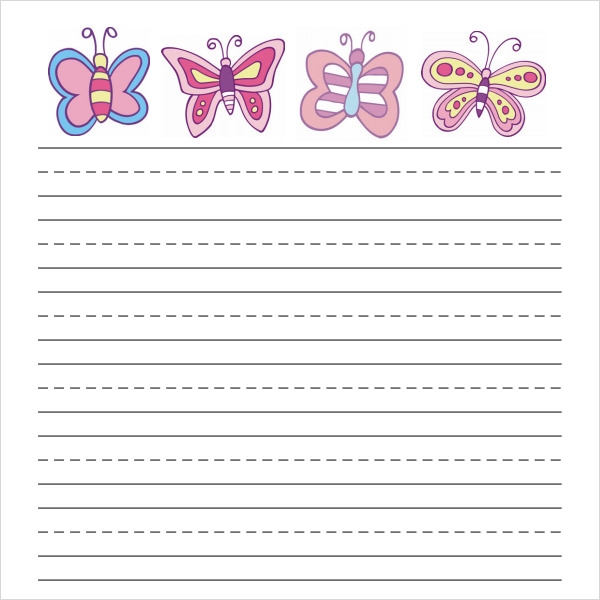 Kindergarten Lined Paper Free Printable Kindergarten Lined Paper Free Printable