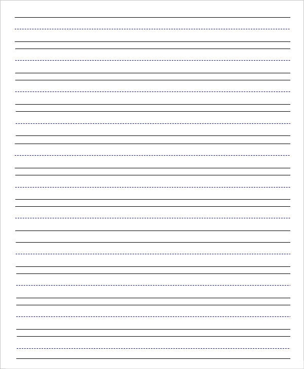 Kindergarten Lined Paper Free Printable Kindergarten Lined Paper Free Printable