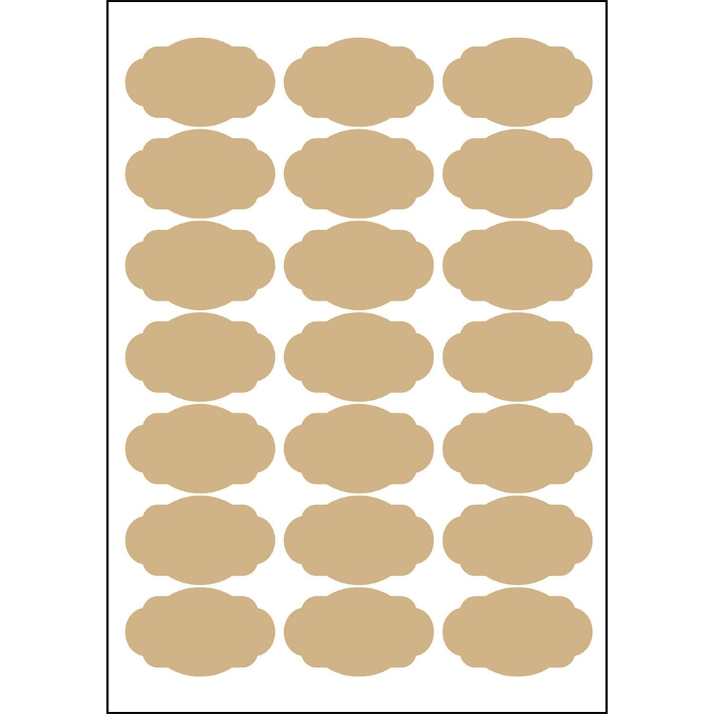 Blank Kraft Paper Label Free Printable Blank Kraft Paper Label Free Printable