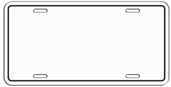 License Plate Template Printable Pdf License Plate Template Printable Pdf