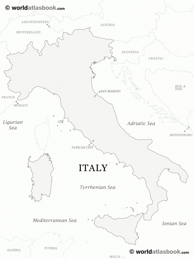 Map Of Italy Political In 2019 Free Printables Italy Map Map Of 