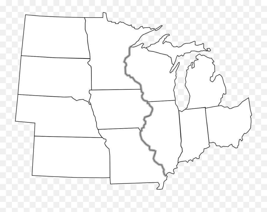 Map Of Midwest Usa Printable Map Of Midwest Usa Printable