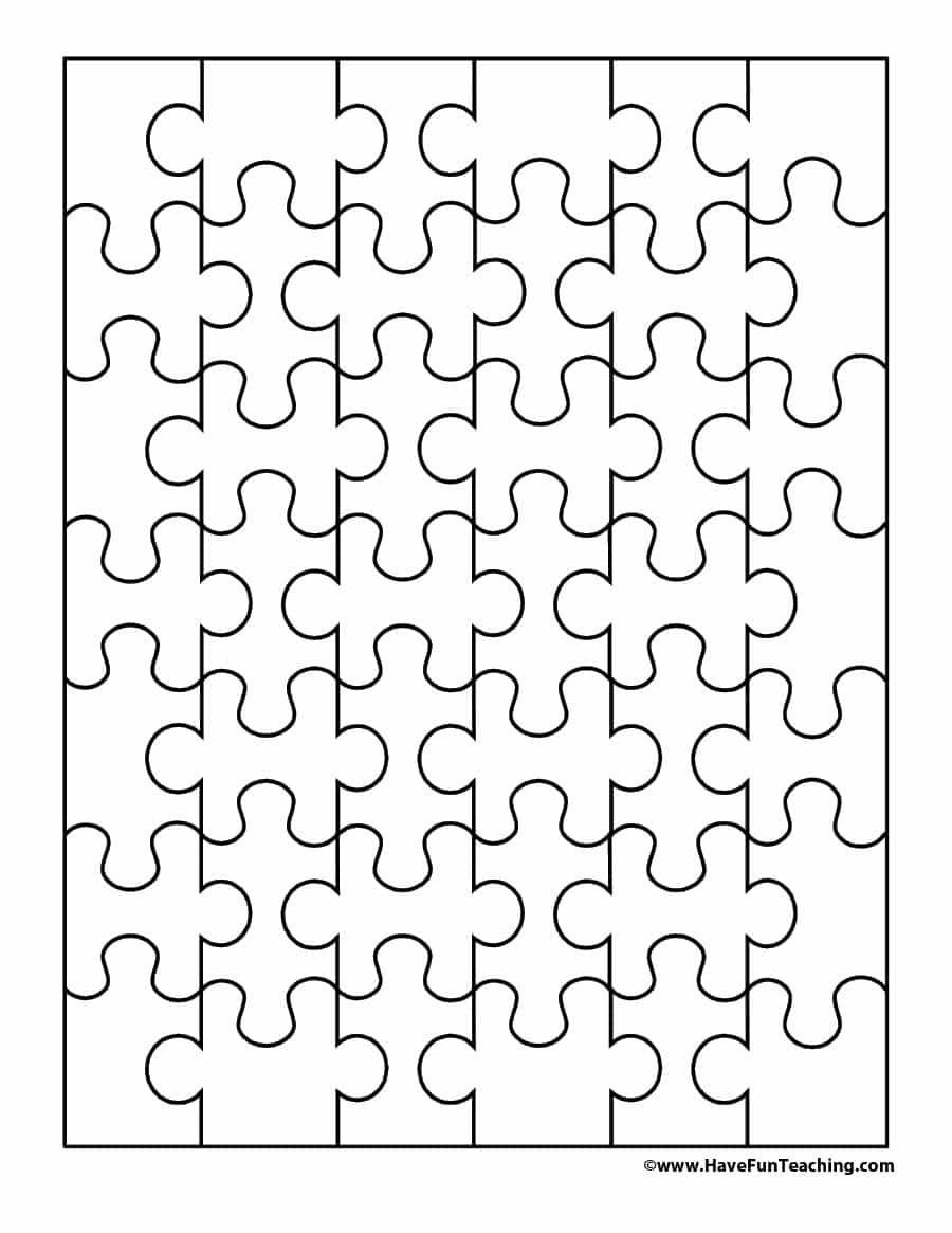 Medium Blank Printable Puzzle Pieces Printables Print Vrogue co