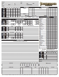 Neceros Pathfinder Character Sheet Morrus 39 Unofficial Tabletop RPG News