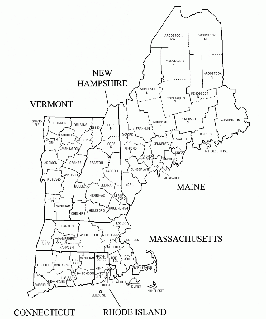 New England Map Blank New England Map Blank