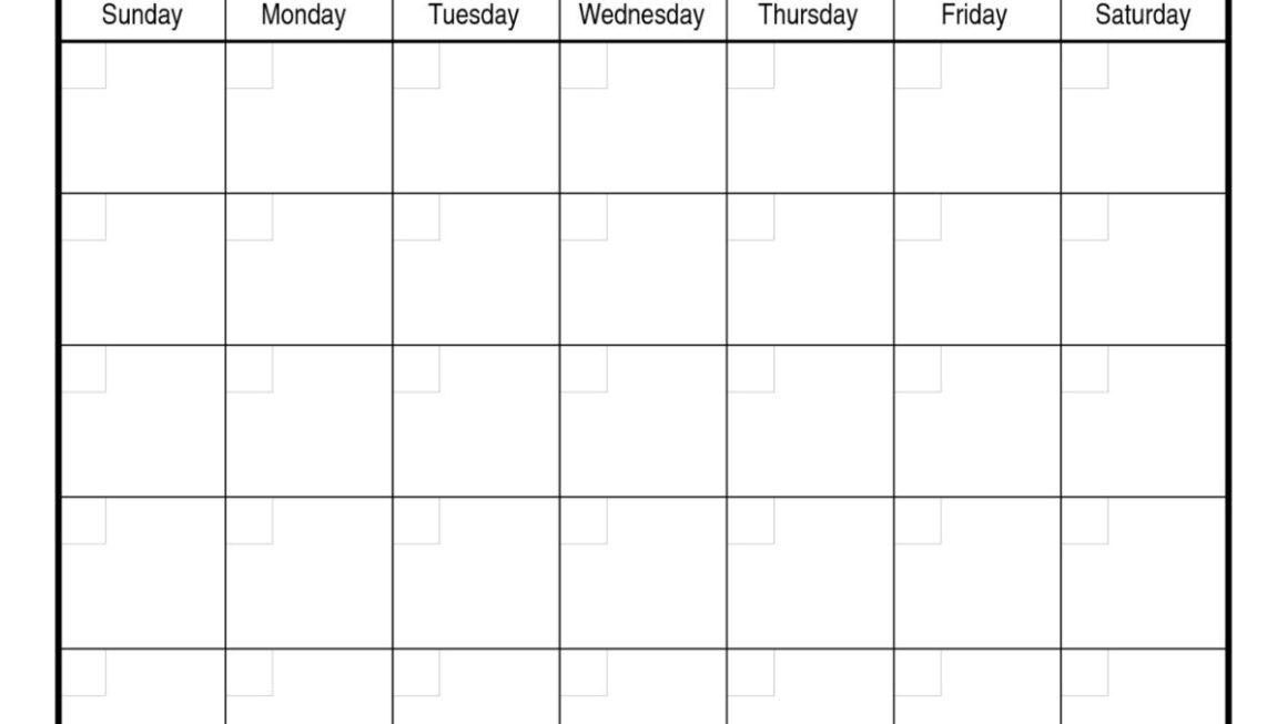 One Month Calendar To Print Zoe Lindie