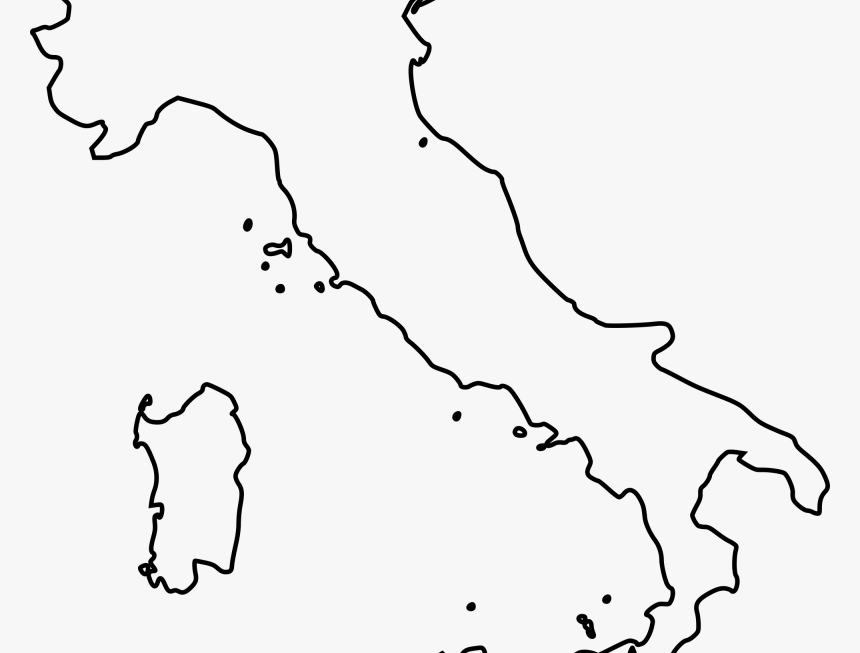 Outline Map Of Italy Printable Free Printable Coloring Blank