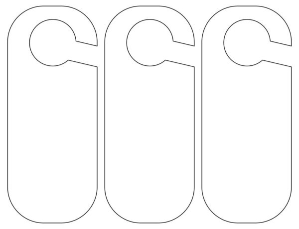 Blank Parking Hang Tags Free Printable
