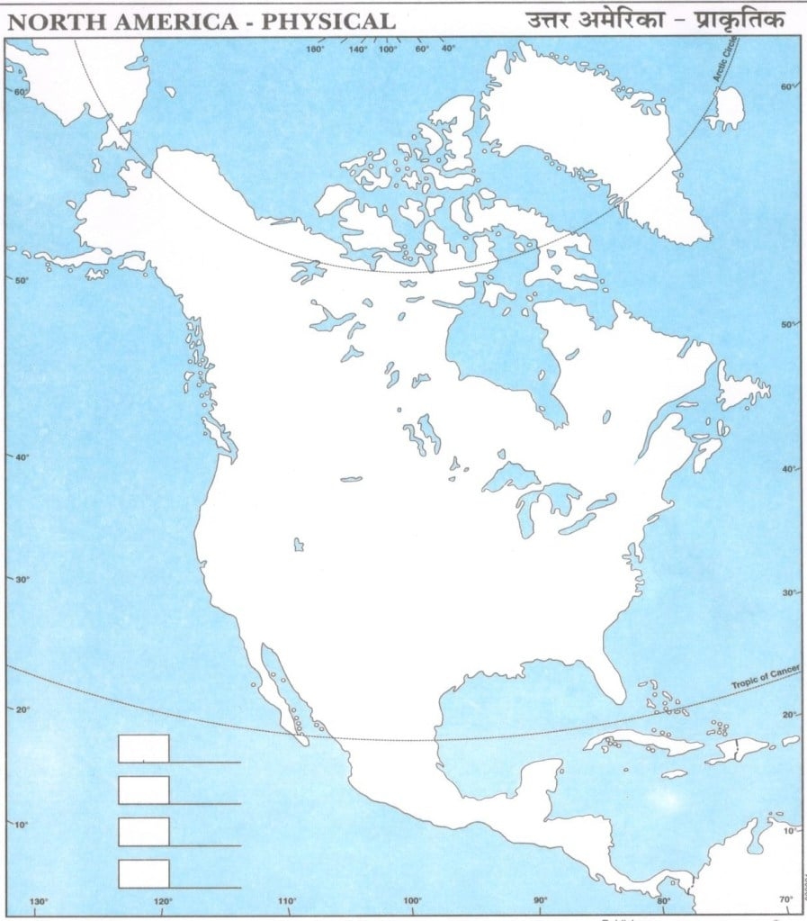 Physical Map Of North America For Students PDF Download AglaSem Physical Map Of North America For Students PDF Download AglaSem