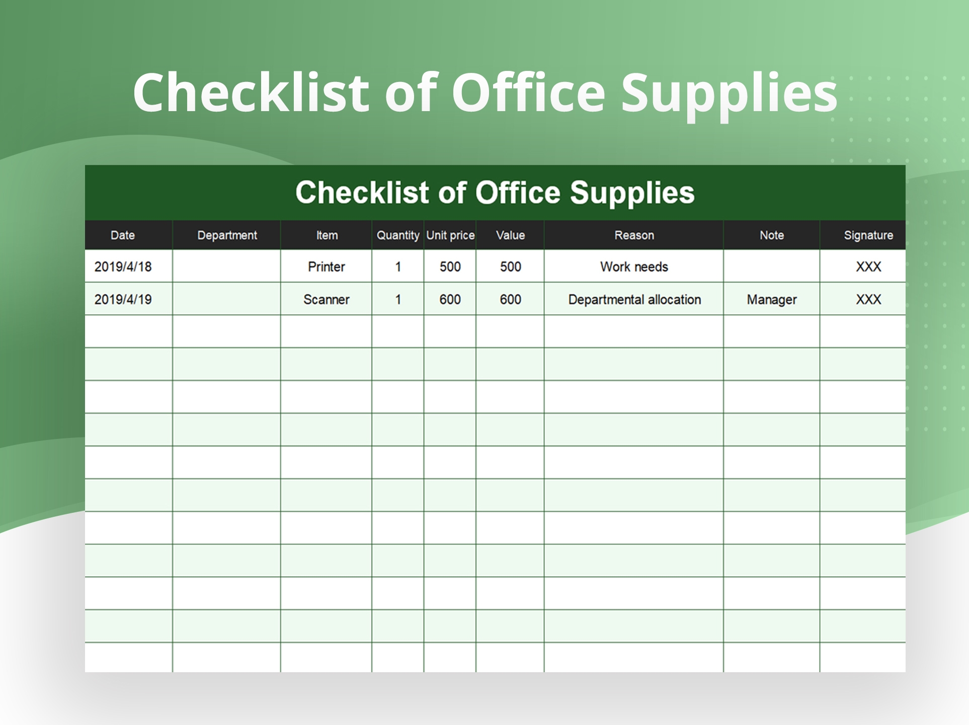 Planilhas Excel Gratuitas Checklist Azul Transicao