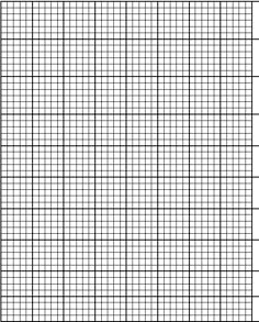 Plastic Canvas Graph Paper Printable