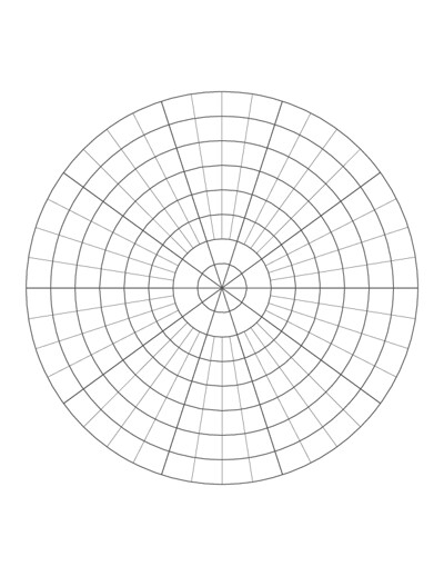 Polar Graph Paper Generator Printable Circular Grid Paper Polar Graph Paper Generator Printable Circular Grid Paper