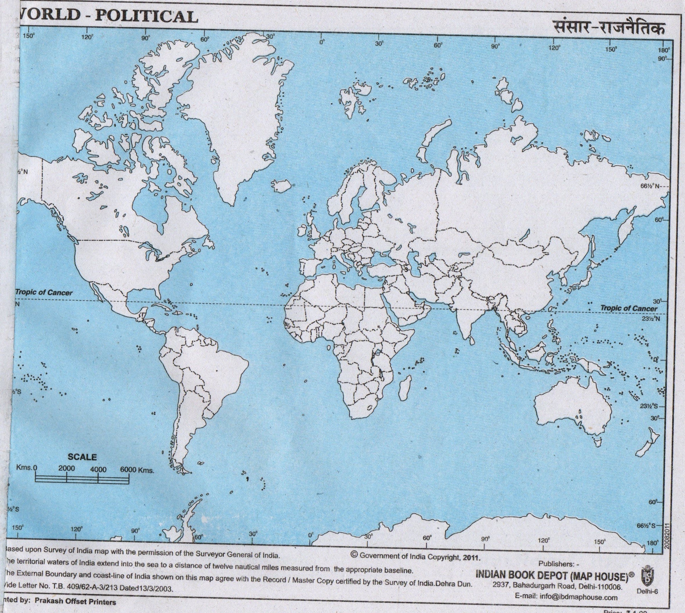 Printable Blank Political Map Of World Printable Blank Political Map Of World
