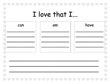 Positive Affirmations quot I Can quot Fill in the Blank Valentine 39 s Day Activity Positive Affirmations quot I Can quot Fill in the Blank Valentine 39 s Day Activity
