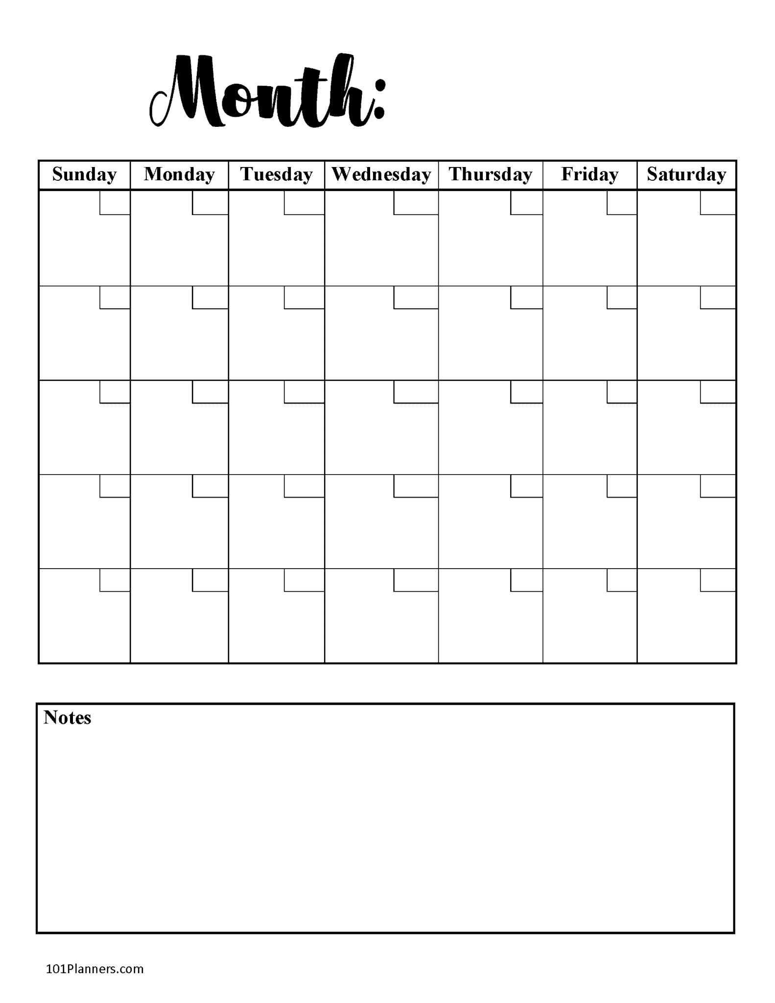 Print Calendar With Notes Printable Calendars AT A GLANCE