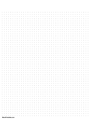 Printable 14 Inch Dot Grid Paper For A4 Paper Dot Paper With Four 