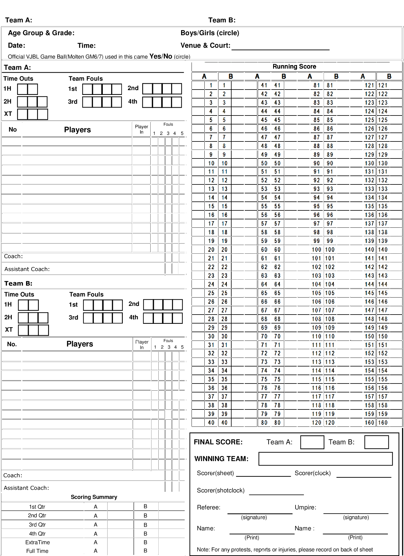 Blank Printable Basketball Stat Sheet Template Blank Printable Basketball Stat Sheet Template