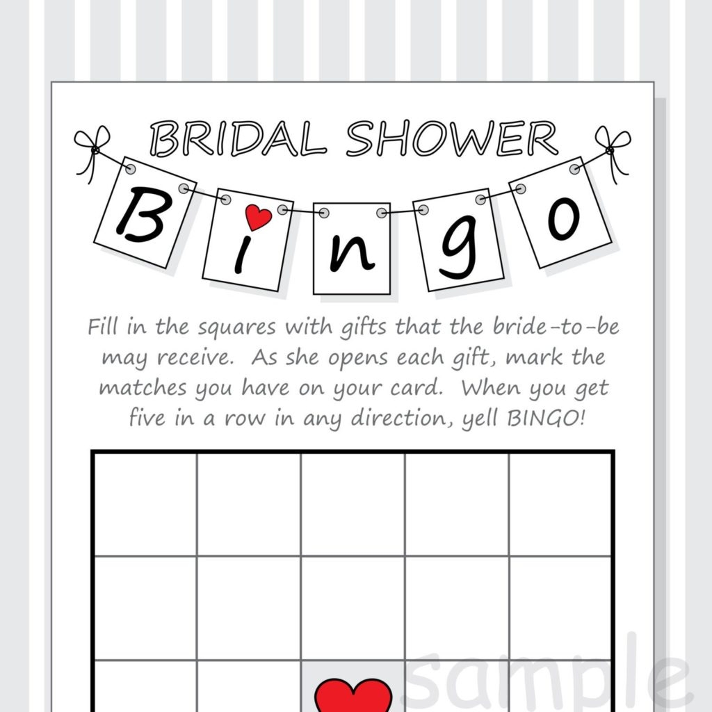 Printable Blank Bridal Shower Bingo Gsamuscle Printable Blank Bridal Shower Bingo Gsamuscle
