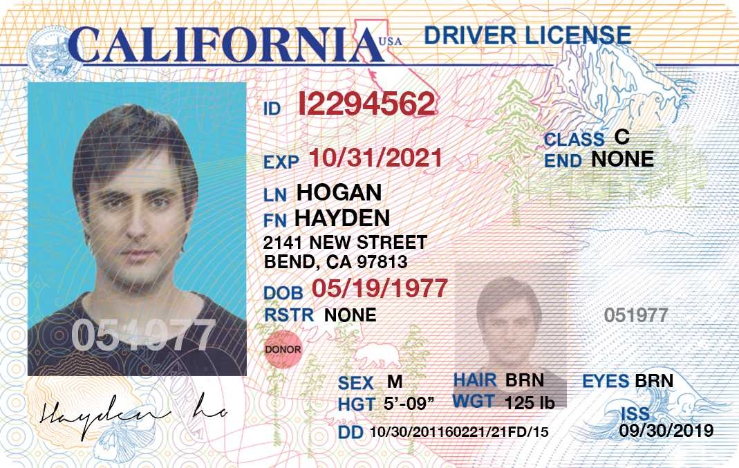 Free Printable Blank Illinois Drivers License Template Free Printable Blank Illinois Drivers License Template