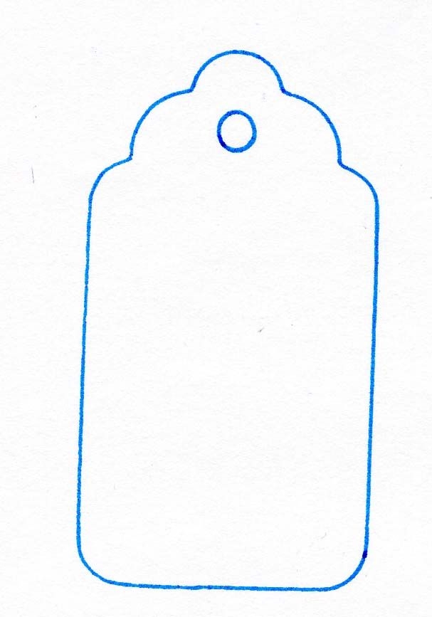 Blank Gift Tags Printable Free Balloon