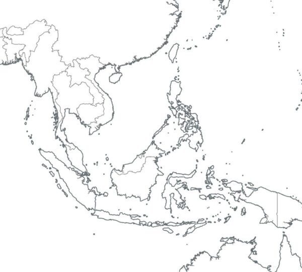 Printable Blank Maps Of Southeast Asia