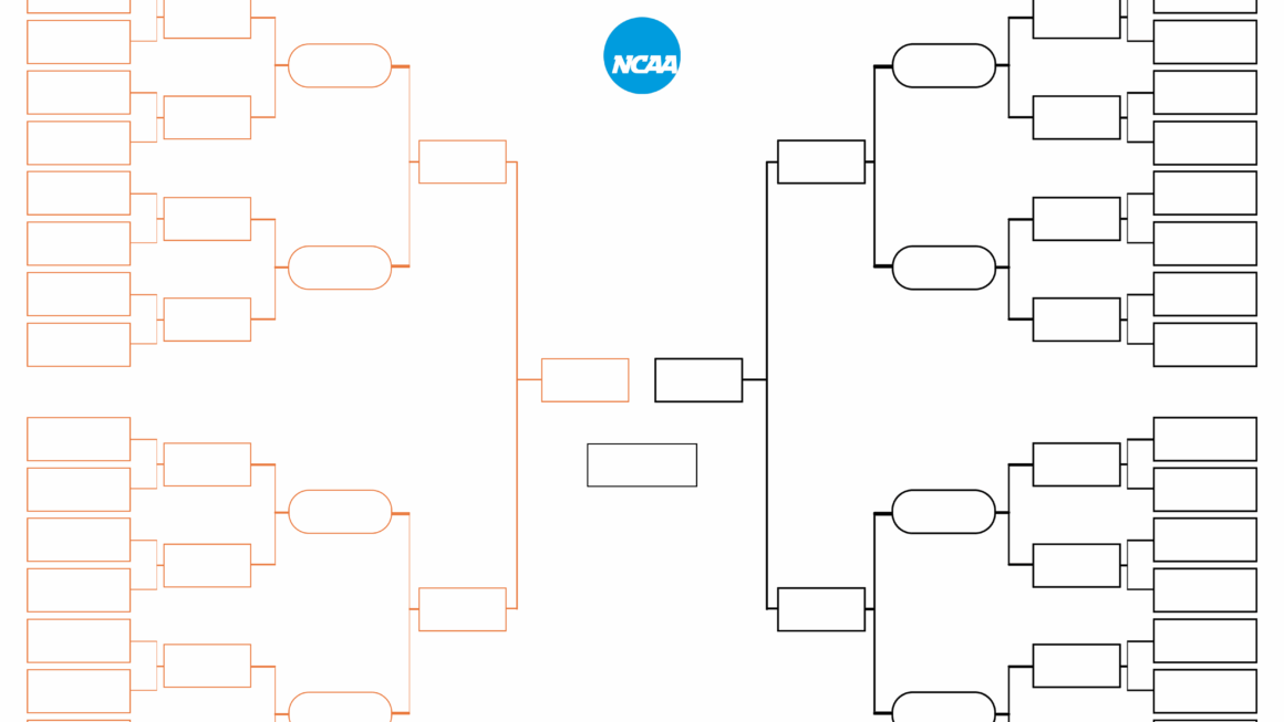 Printable Blank March Madness Bracket For The Men 39 s NCAA Basketball