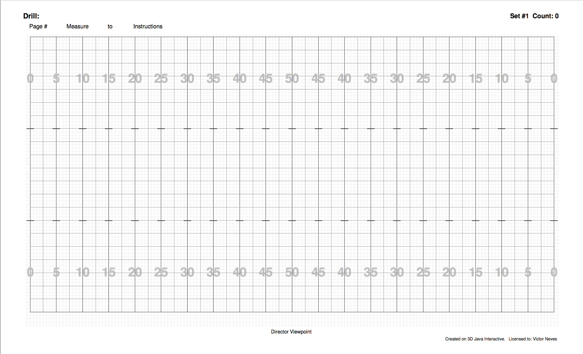 Blank Marching Band Field Grid Printable Blank Marching Band Field Grid Printable