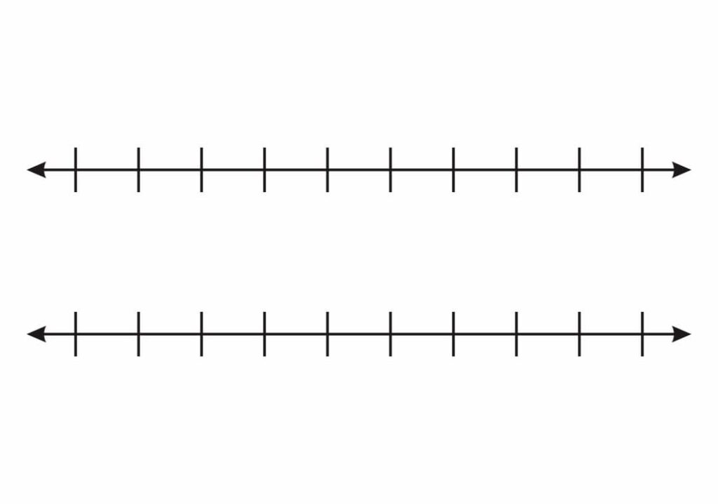 Printable Blank Number Line 1 10 Printable JD