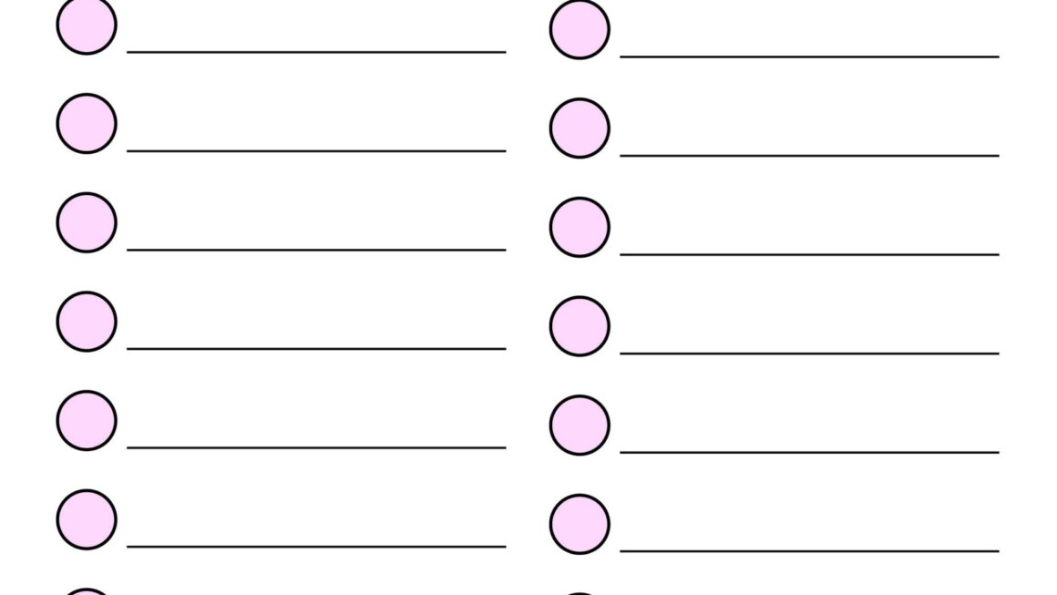 Printable Blank Scavenger Hunt Templates With Downloadable PDFs