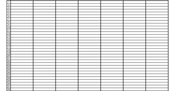 Printable Blank Spreadsheet With Lines 1 Printable Spreadshee Printable 