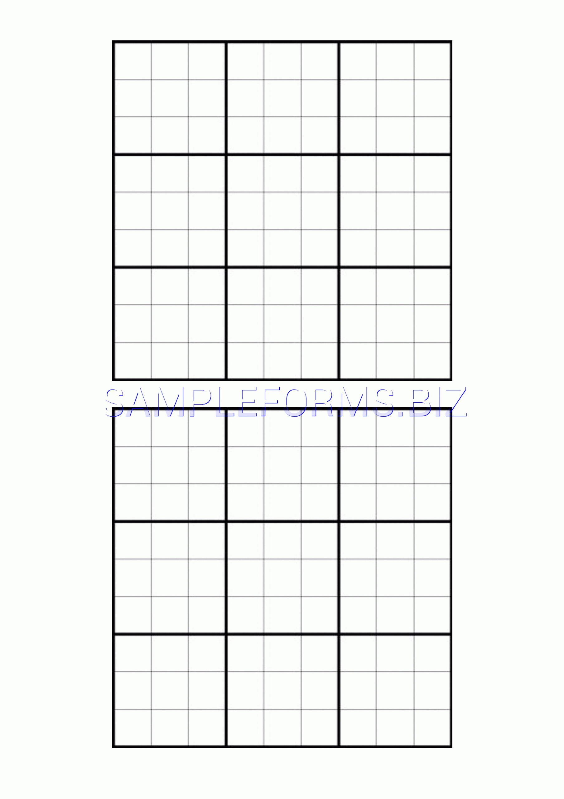 Printable Blank Sudoku Grid With Features Sudoku Puzzles Printable Printable Blank Sudoku Grid With Features Sudoku Puzzles Printable