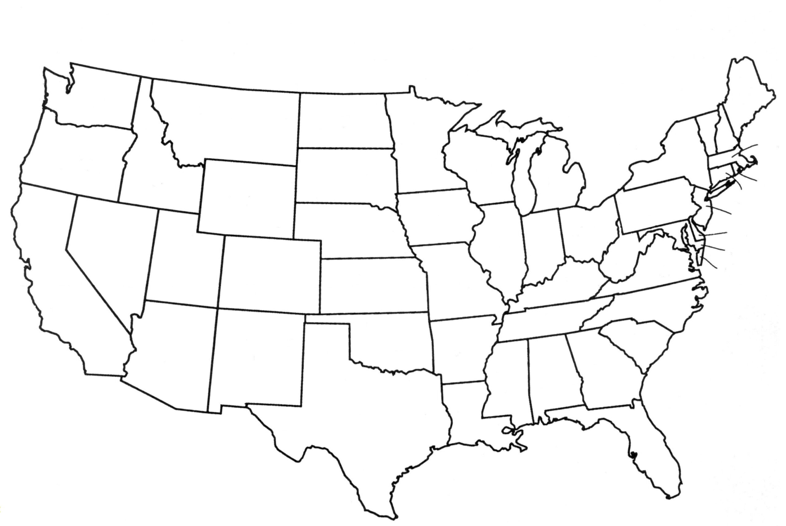 Printable Blank US State Map Ruby Printable Map Printable Blank US State Map Ruby Printable Map