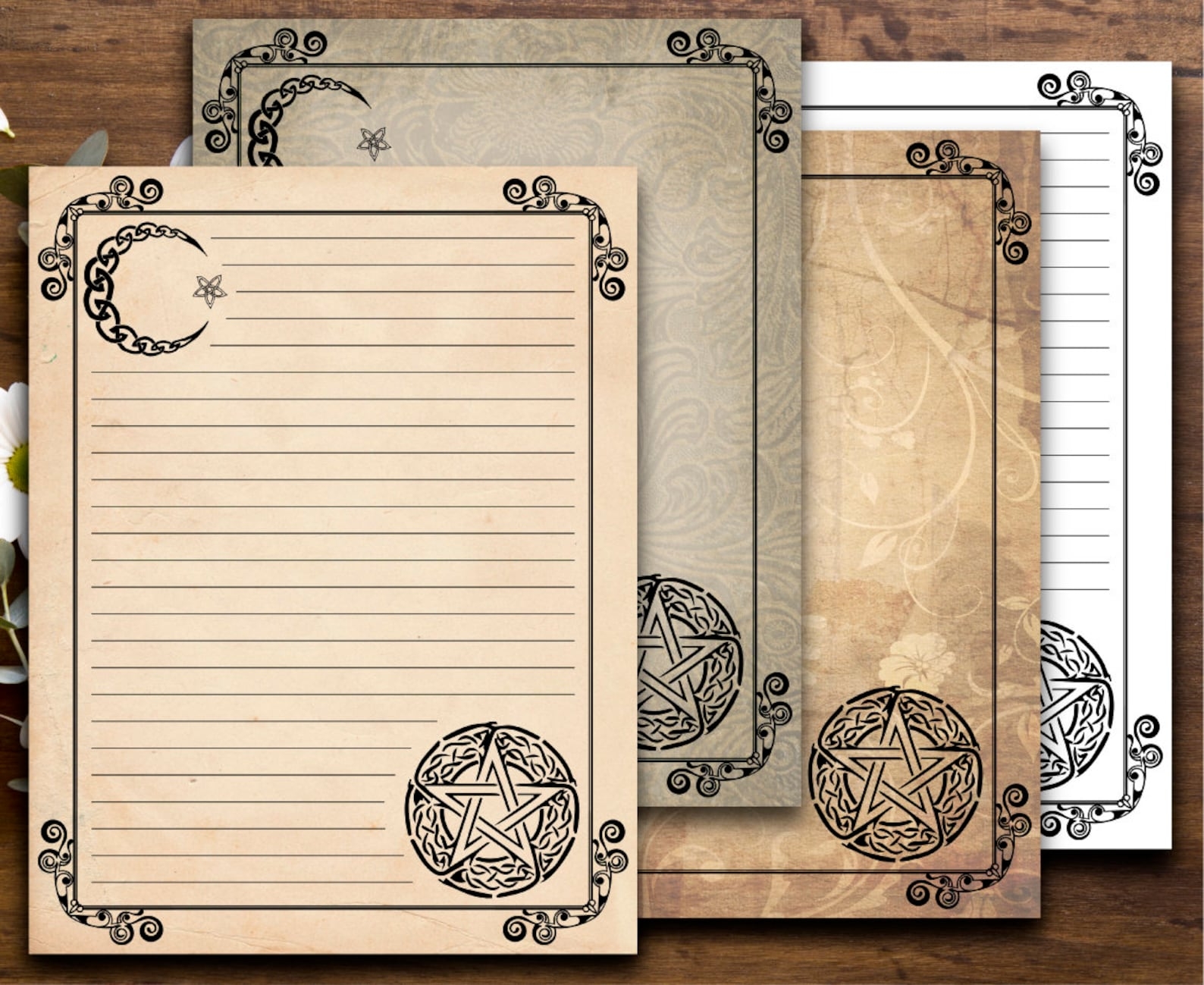 Blank Free Printable Book Of Shadows Pages Blank Free Printable Book Of Shadows Pages