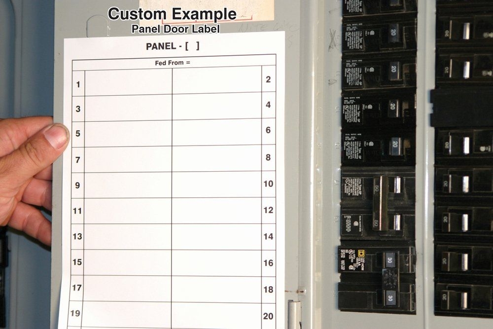 Printable Breaker Box Free Electrical Panel Label Template Excel 