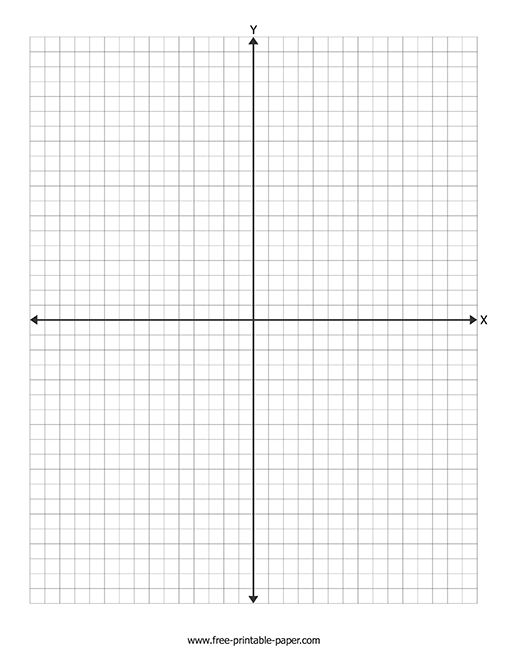 Printable Graph Paper With Axis Free printable paper Printable Graph Paper With Axis Free printable paper
