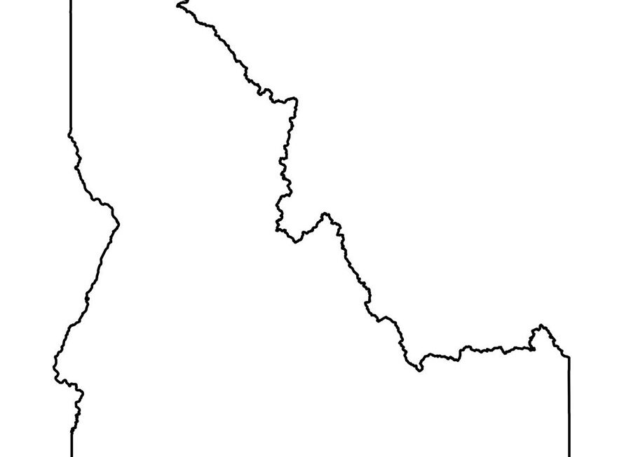 Printable Idaho Map