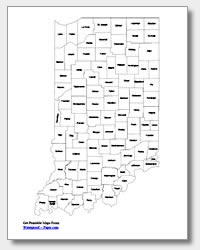 Printable Indiana Maps State Outline County Cities Printable Indiana Maps State Outline County Cities
