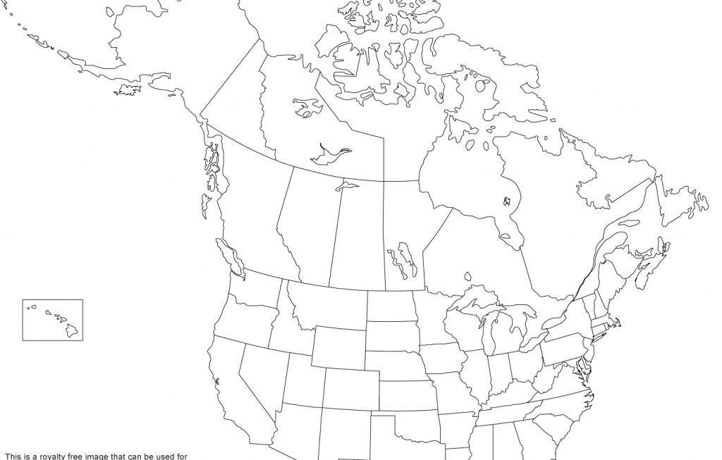 Printable Map Of The United States And Canada Printable US Maps