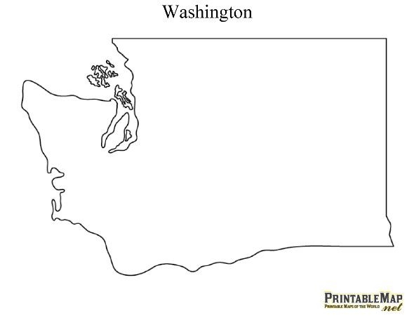Printable Map Of Washington State Map Of Washington Washington