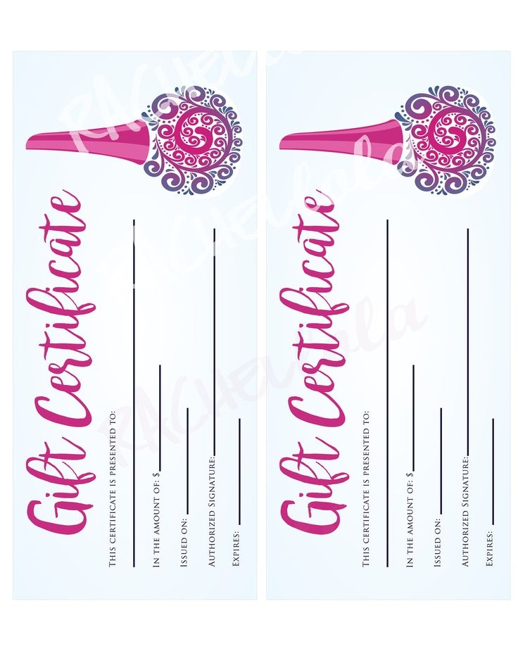 Printable Blank Coupons For A Pedicure
