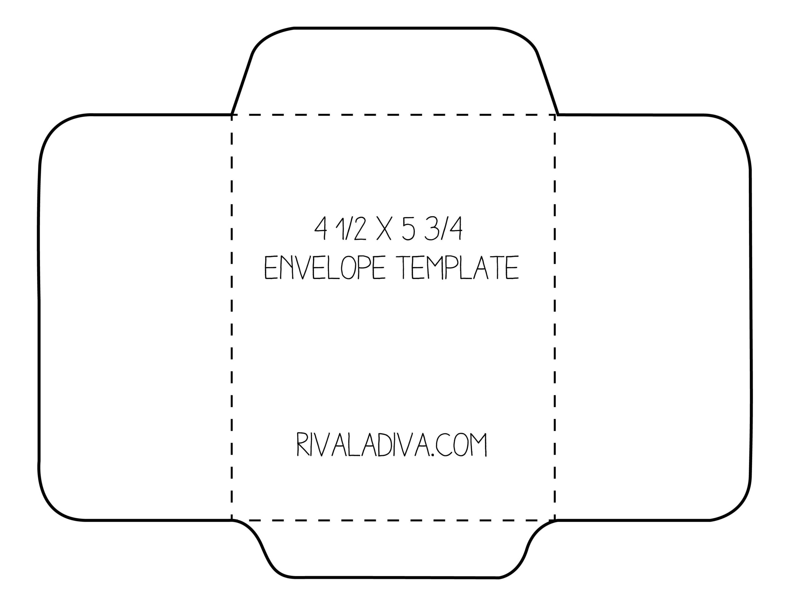 Printable Note Cards With Envelopes