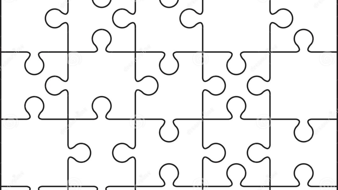 Printable Puzzle Pieces Template