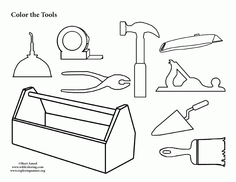 Printable Tool Box Template Printable Tool Box Template