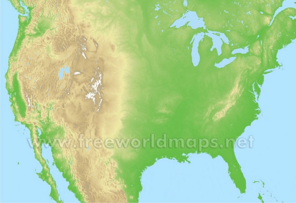 Printable Topographic Map Of The United States Printable Maps Printable Topographic Map Of The United States Printable Maps